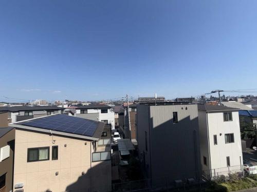 眺望：バルコニーから