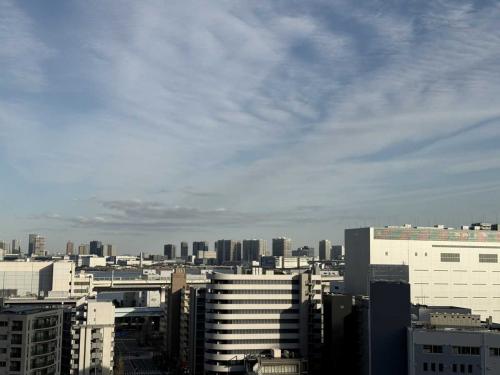 眺望：バルコニーから