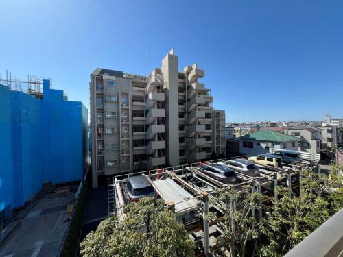 眺望：バルコニーから