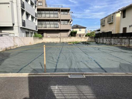 現地：全2区画（右：1号地／左：2号地）