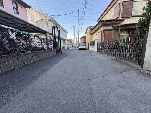 前面通路(建築基準法上の道路ではないです)