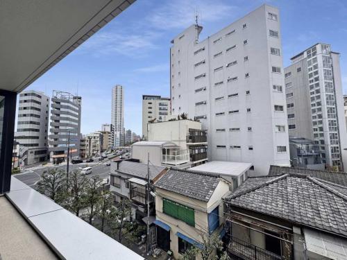 眺望：バルコニーから