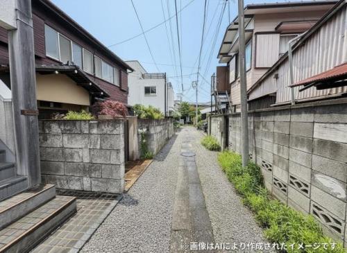 前面道路含む現地写真 前面道路含む現地写真