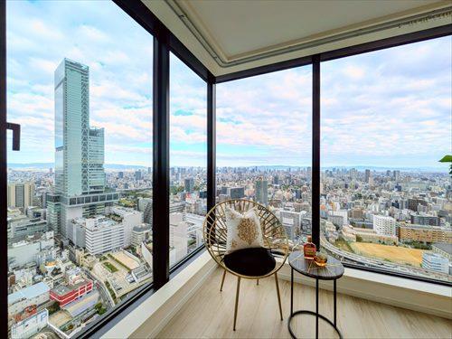 洋室8.4帖からの眺望