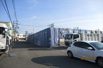 北西側より撮影