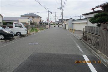 前面道路