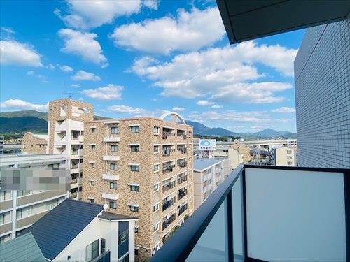 北側バルコニーからの眺望