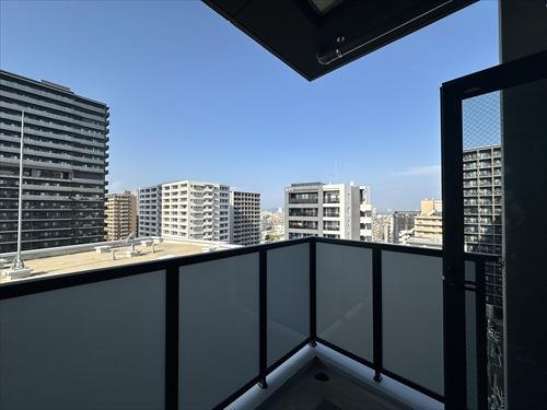 北西側バルコニー