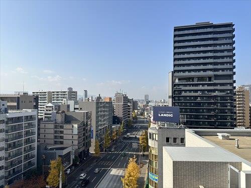 北西側バルコニーからの眺望