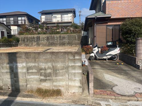 現地南側から北側撮影