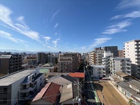 ルーフバルコニーからの眺望