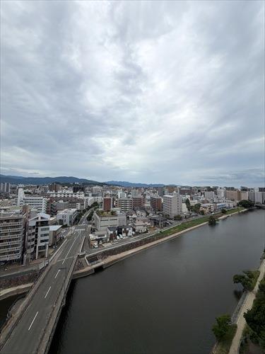 南西向きバルコニーからの眺望