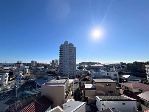 南西側バルコニーからの眺望