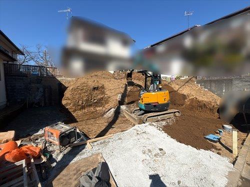 新築で未完成（2026年2月撮影）