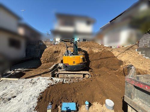 新築で未完成（2026年2月撮影）