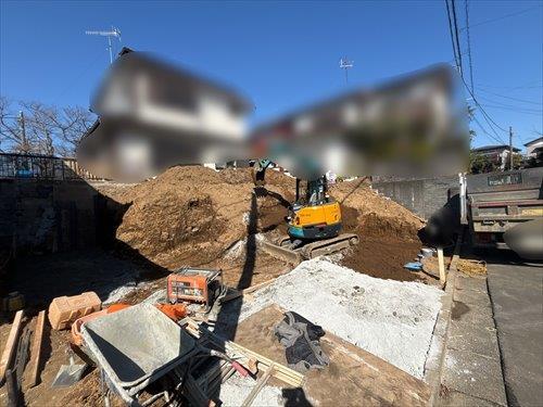 新築で未完成（2026年2月撮影）