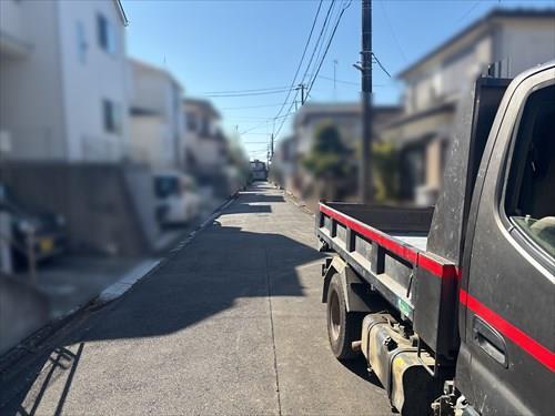 前面道路写真（2026年2月撮影）