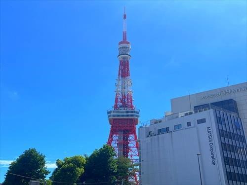 東京タワーまで1230m