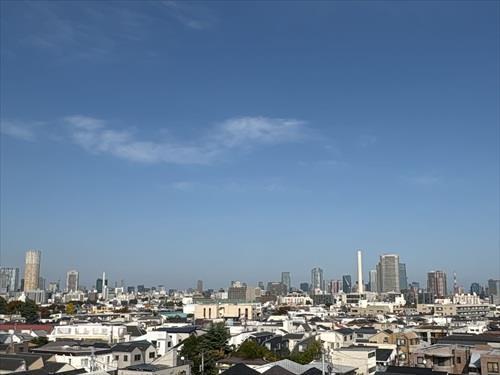 ルーフバルコニーからの眺望