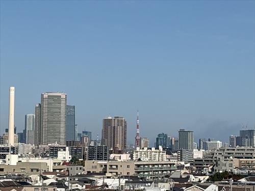ルーフバルコニーからの眺望（東京タワー）