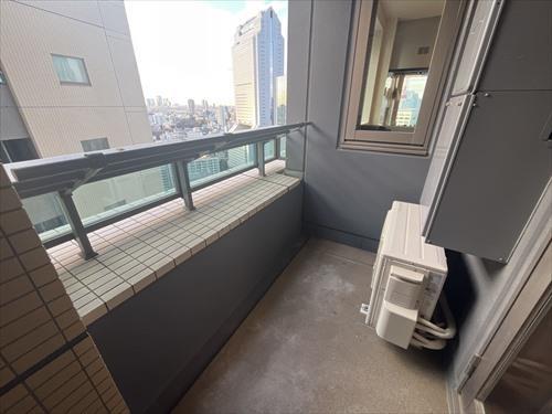 北東側のバルコニー