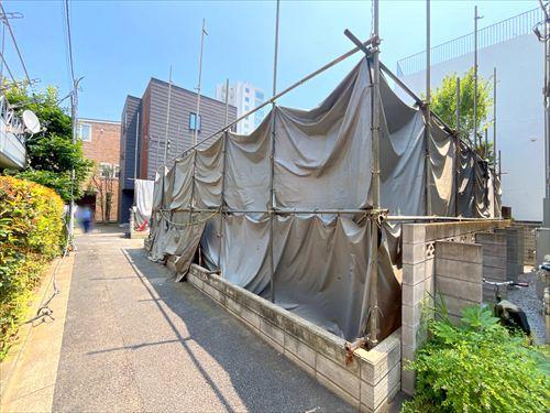 現地(2026年7月撮影対象地奥側)