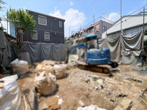 現地(2026年7月撮影対象地手前側)