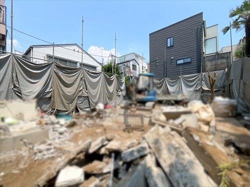 現地(2026年7月撮影対象地奥側)