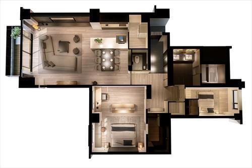 完成予想図※家具家電は設置されません。