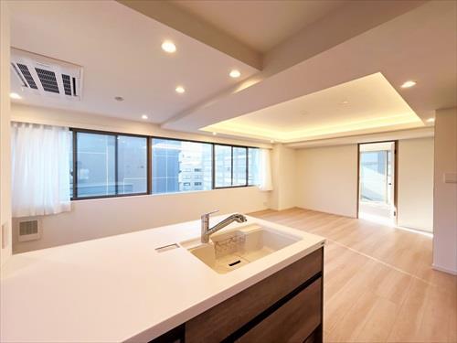 キッチンからLDK