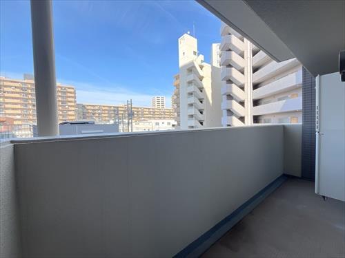 北側バルコニー