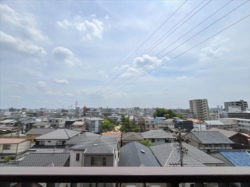 南側バルコニーからの眺望