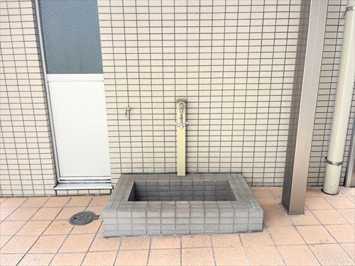 ペット足洗い場