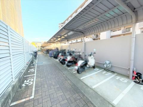 バイク置き場