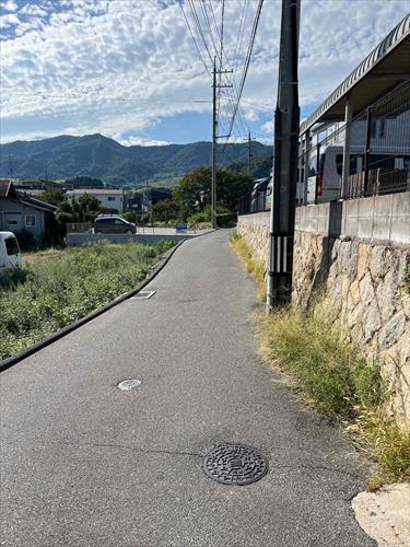 前面道路