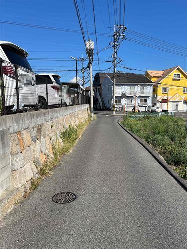 前面道路