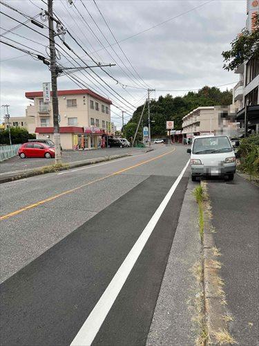 前面道路