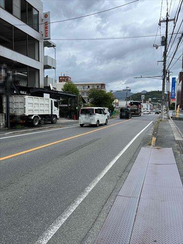 前面道路