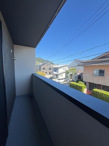2階：南西向きバルコニー