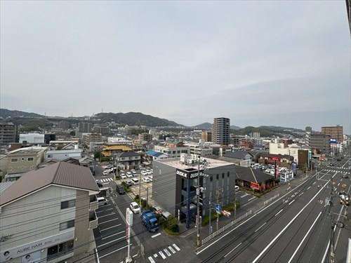 バルコニーからの景色