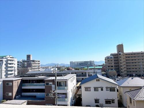 南側バルコニーからの眺望