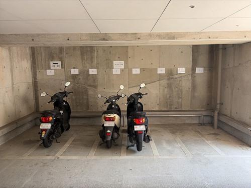 バイク置場
