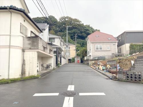 前面道路（物件：右手）
