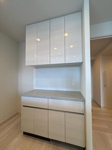 キッチンの収納スペース