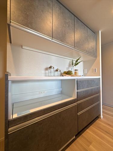 キッチン部分収納スペース