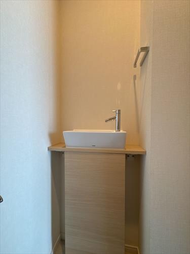 トイレ内の手洗いスペース