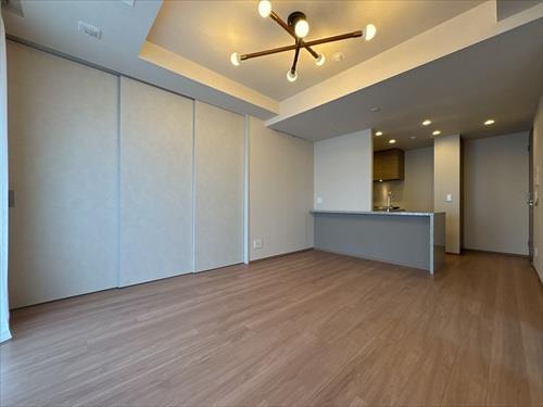 リビング(洋室のスライド扉を閉めた状態)