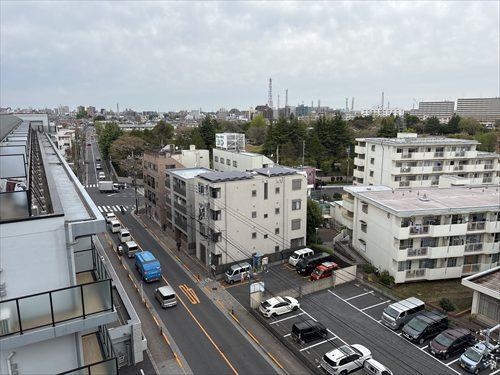 バルコニーからの景色