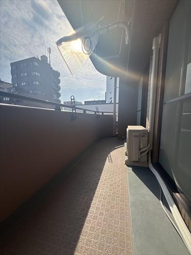 南東側バルコニー