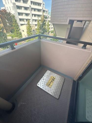 北西側バルコニー